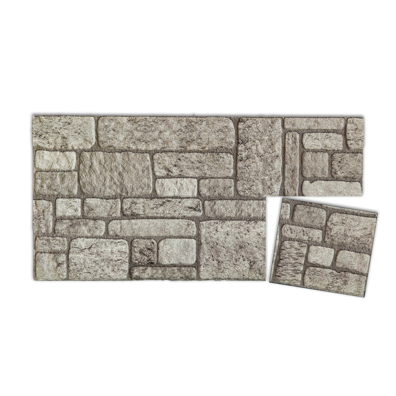 Product Sample 10"x10" Backyard K-04 3D Brick Mixed Wall Panels