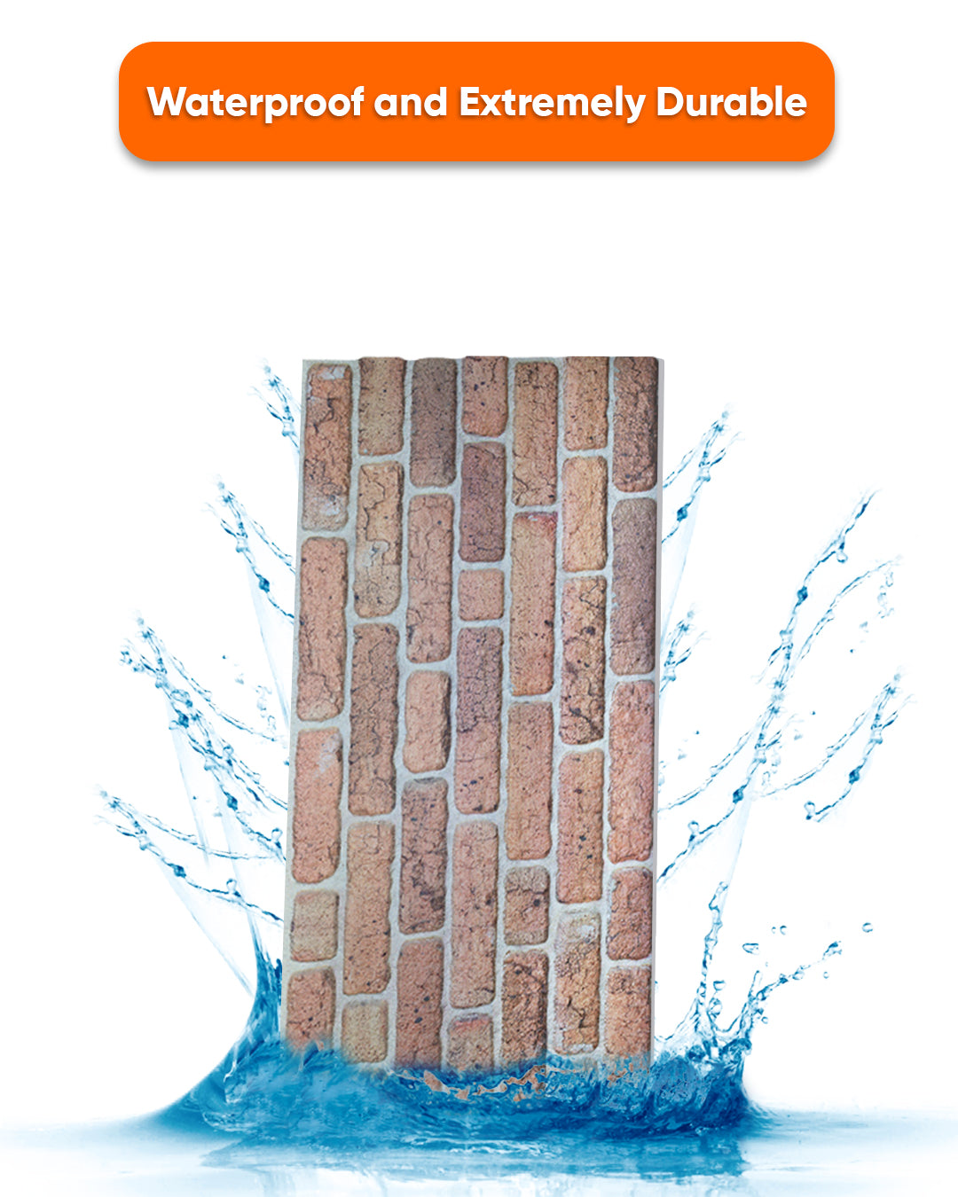 Telegraph Road SL-1812 3D Decorative Wall Panels, Stone Effect