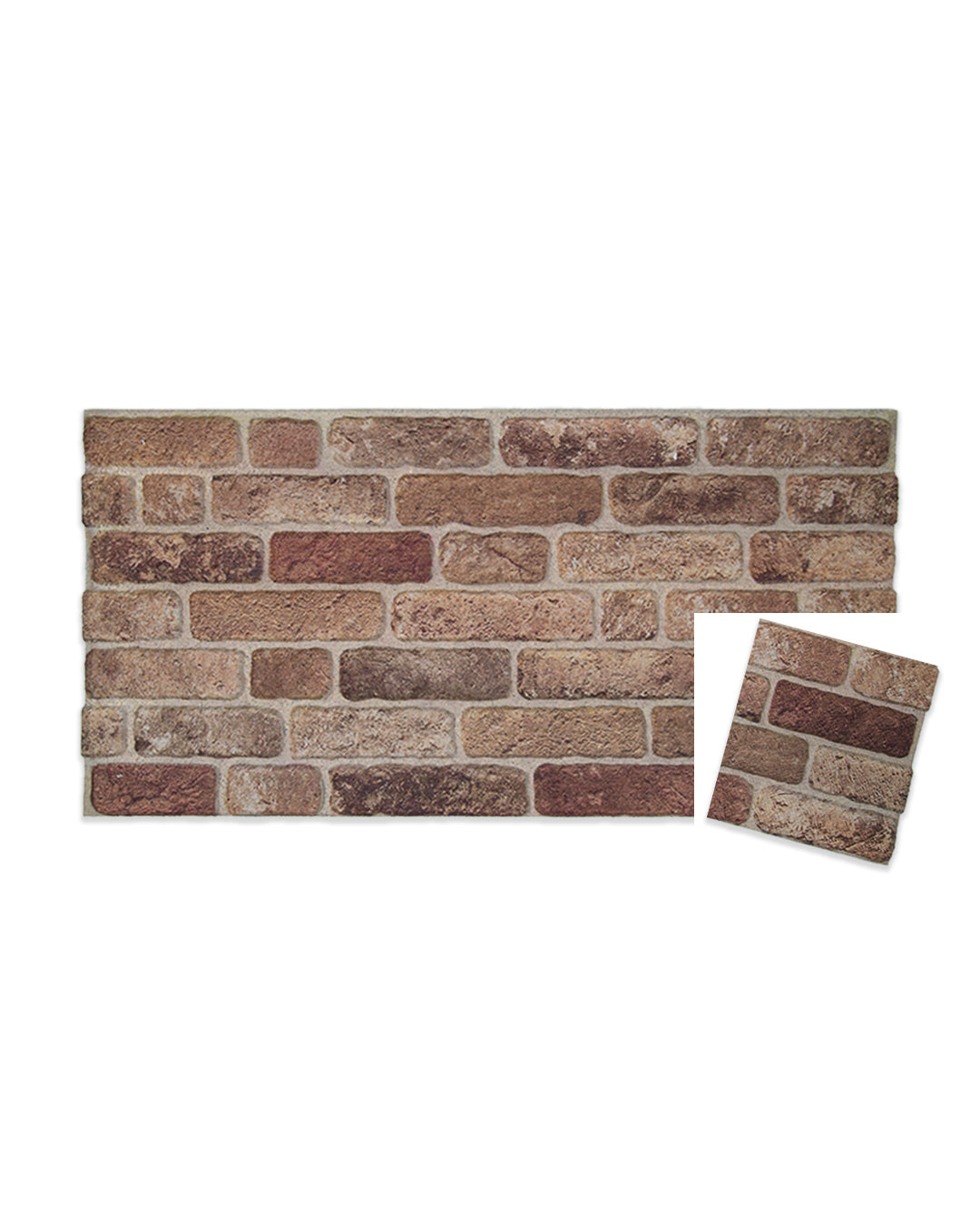 Farmhouse Style SL-1901 | 3D Brick Effect Decorative Wall Panels, 20x40in | 3/10/20 Panel Options