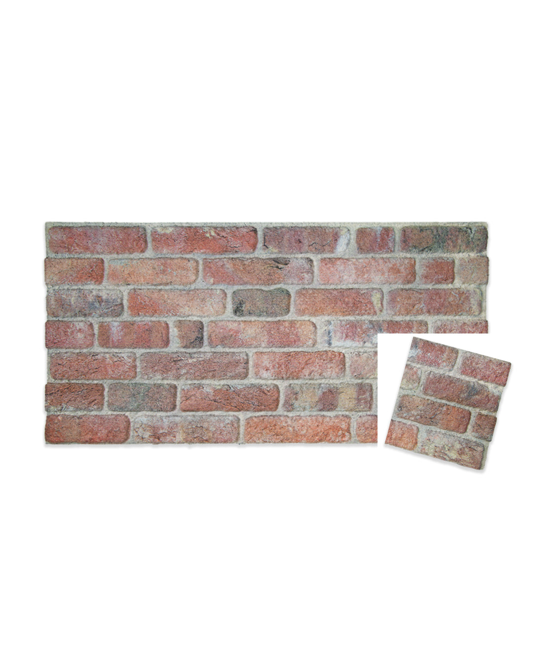 Stone Bridge SL-1902 | 3D Brick Effect Decorative Wall Panels, 20x40in | 3/10/20 Panel Options