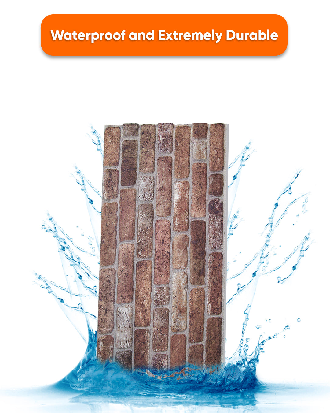 Old Castle SL-1907 3D Decorative Wall Panels, Stone Effect