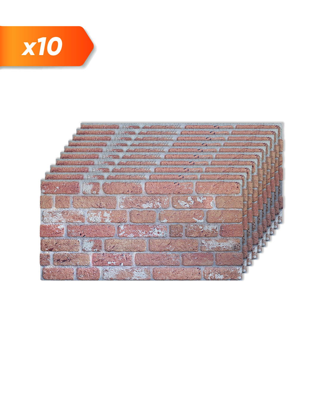 Outlet Vintage Dream SL-1716 Brick Wall Panels (10 Pieces)