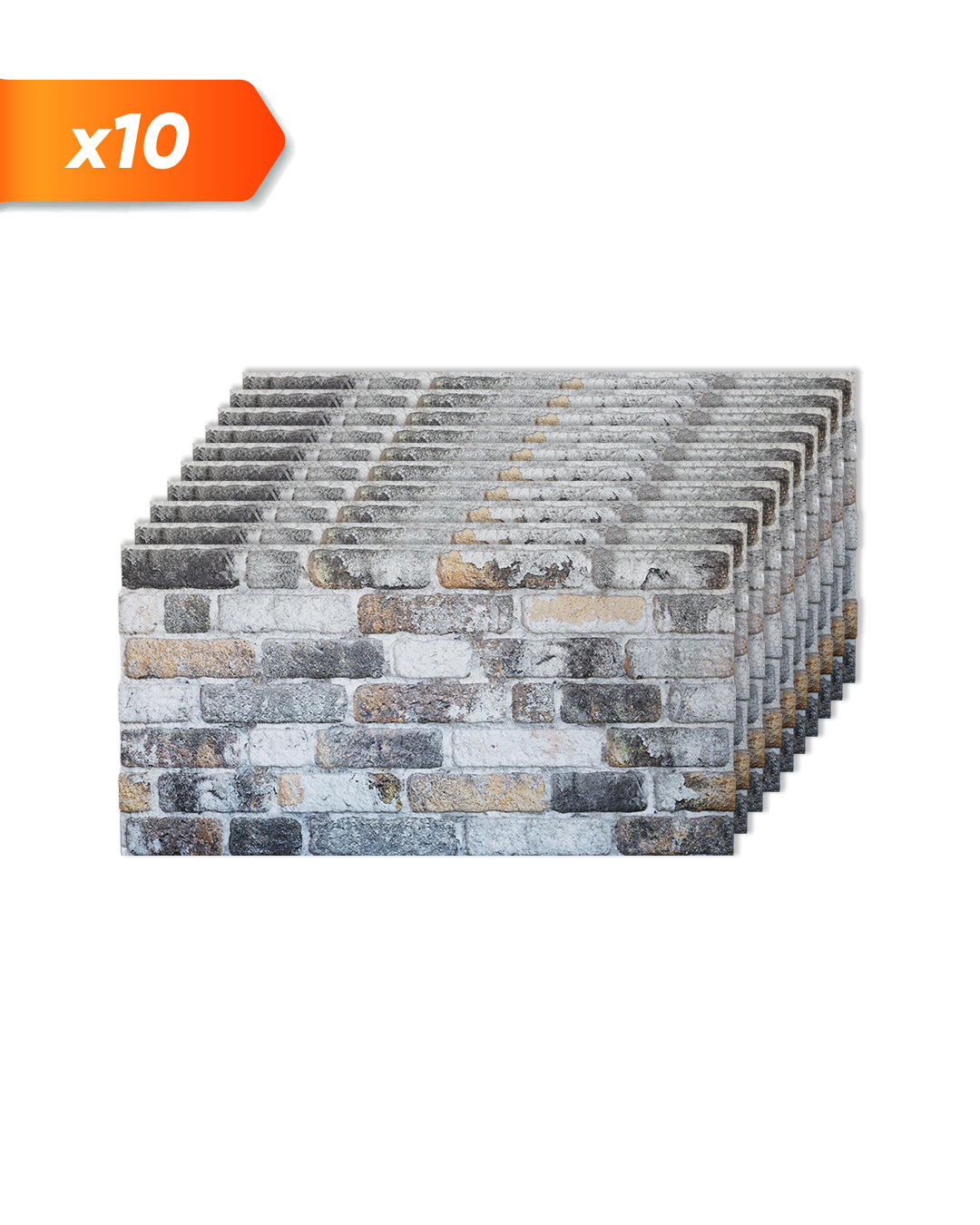 Towards The Bridge SL-1804 3D Decorative Wall Panels, Stone Effect