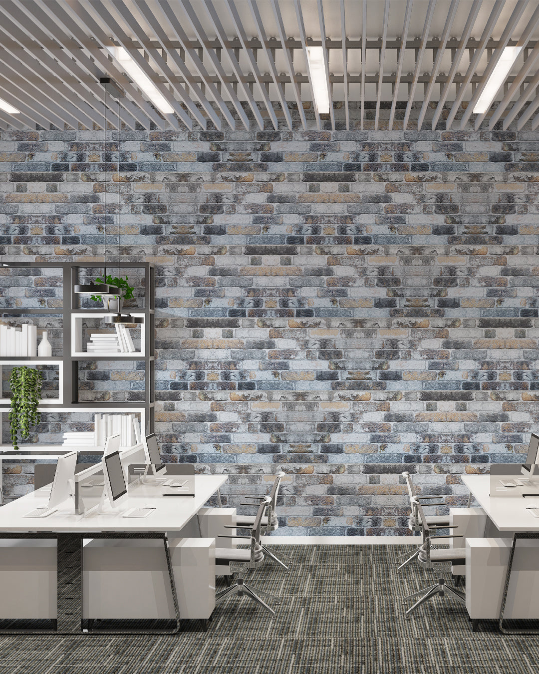 Towards The Bridge SL-1804 3D Decorative Wall Panels, Stone Effect