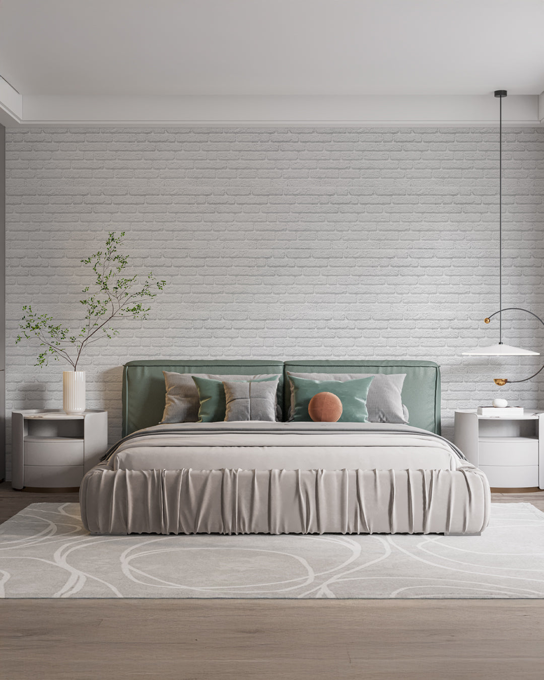 White Snow SL-1900 3D Decorative Wall Panels, Stone Effect