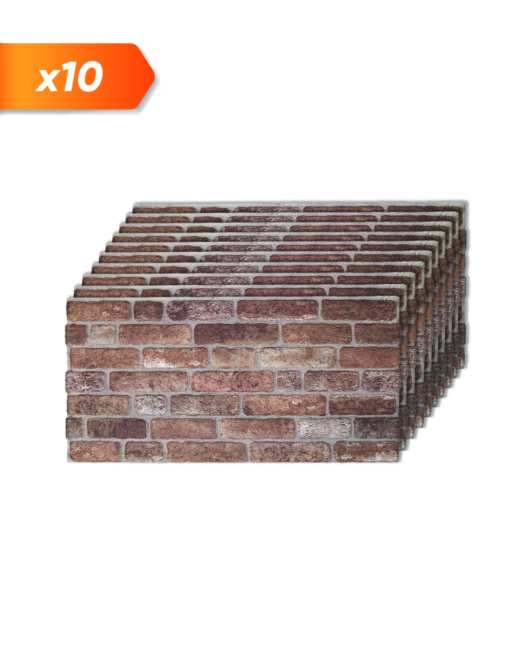 Outlet Old Castle SL-1907 Brick Wall Panels (10 Pieces)