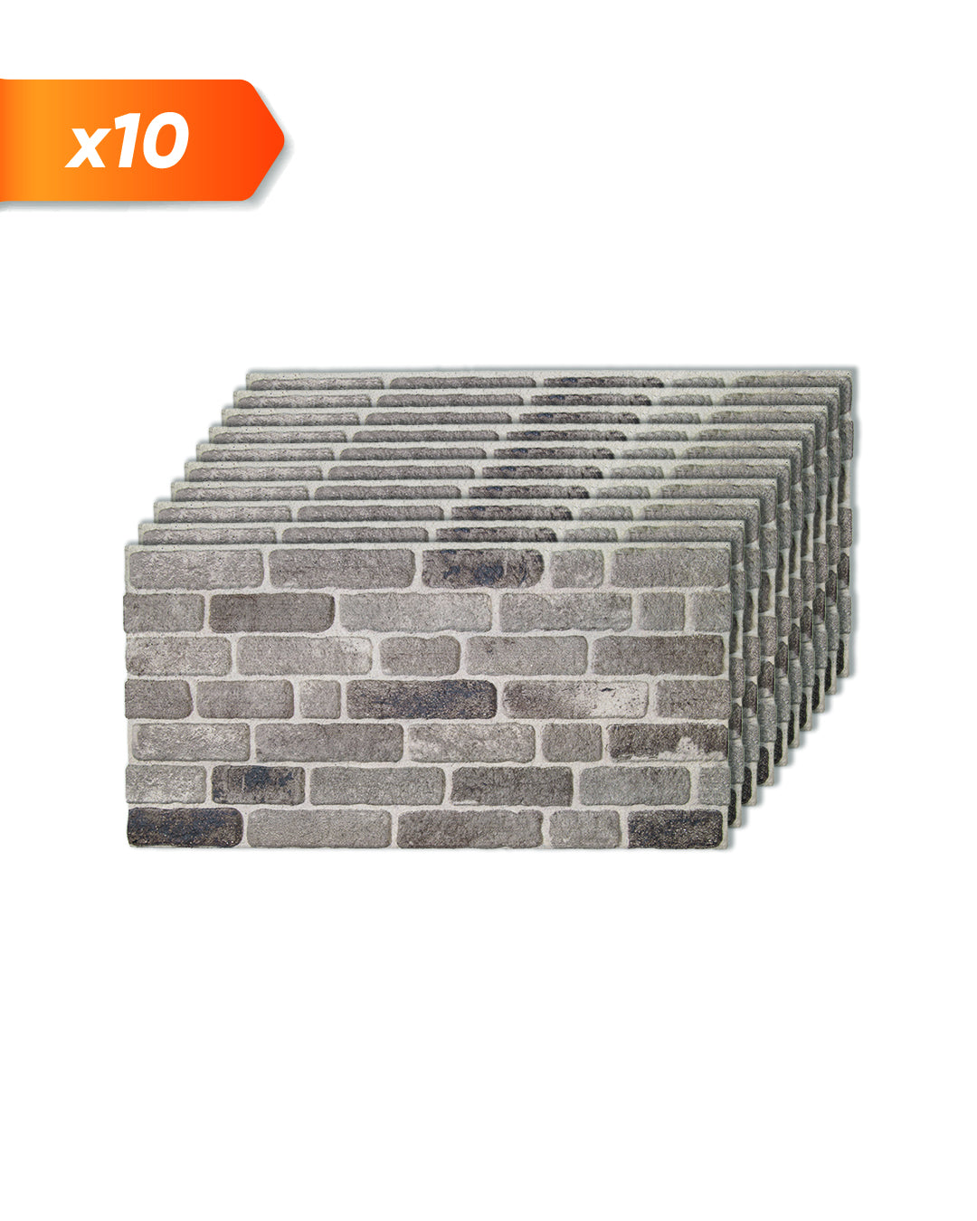 Outlet Path Of Gray SL-1926 Brick Wall Panels (10 Pieces)