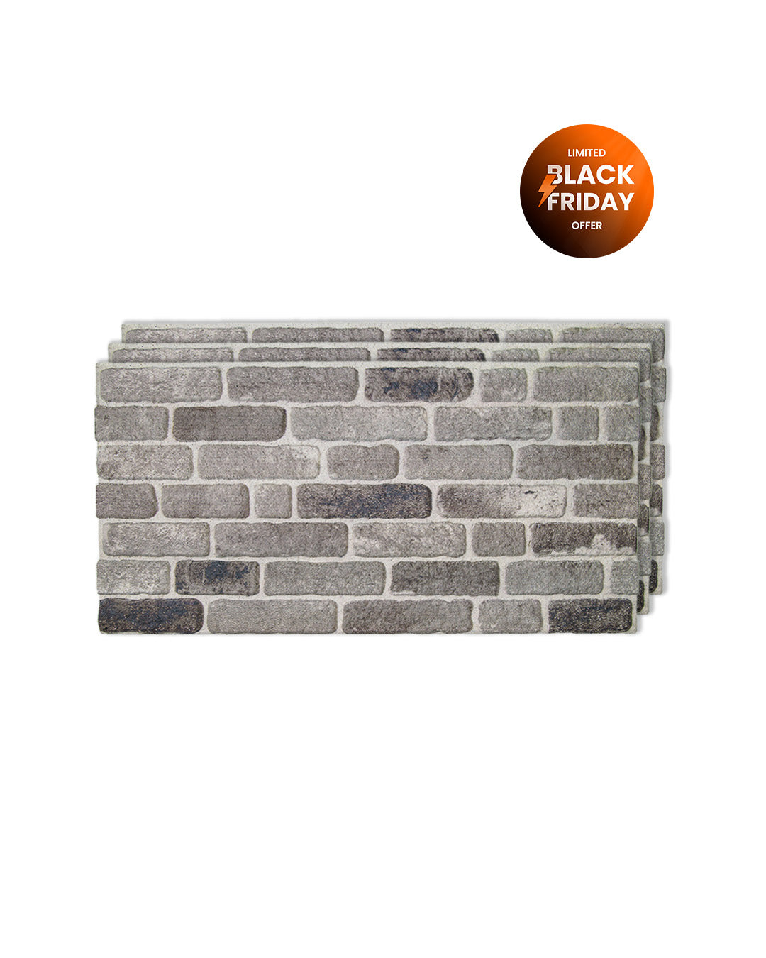 Path Of Gray SL-1926 3D Decorative Wall Panels, Stone Effect