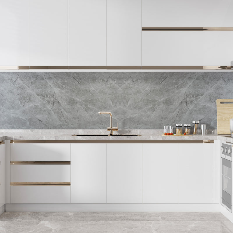 Silver Mist Marble Look Wallpanels