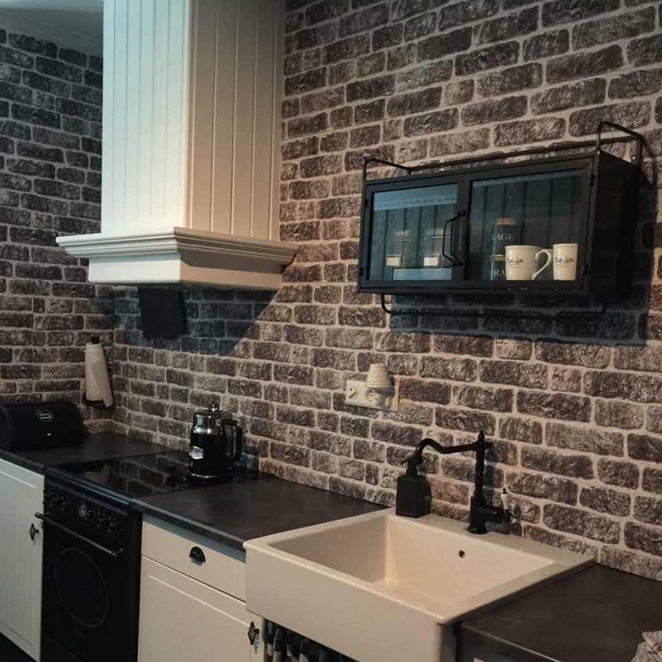 Old Town SL-1703 3D Decorative Wall Panels, Stone Effect