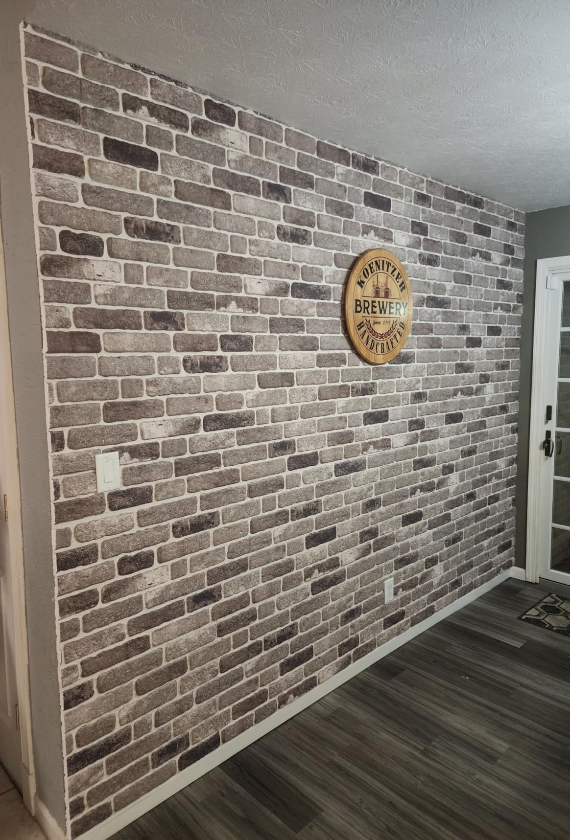 Path Of Gray SL-1926 3D Decorative Wall Panels, Stone Effect