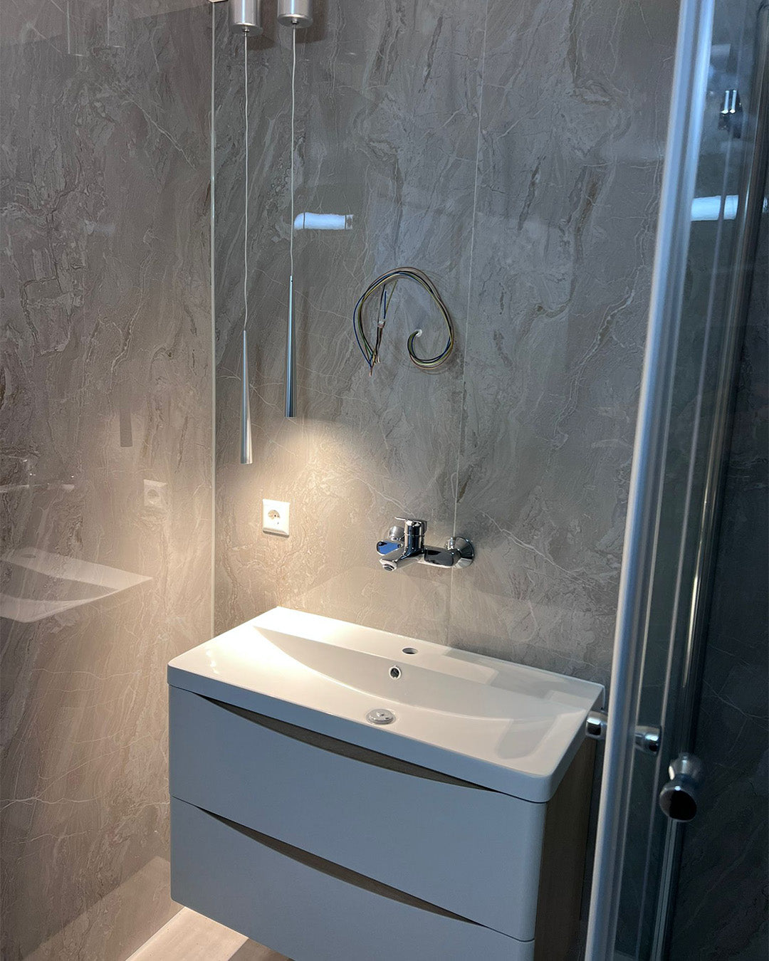 Mars Bubble Marble Look Wallpanels (24in x 48in)