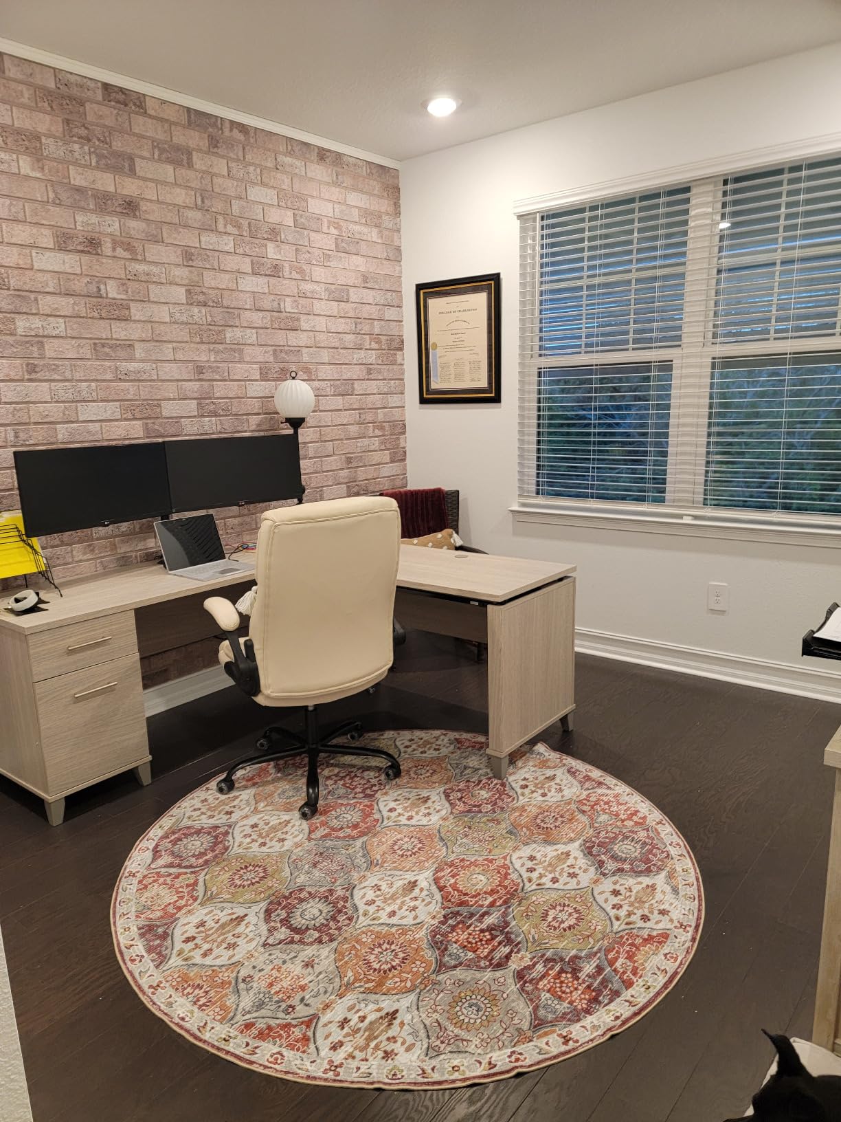 Beige Dream T-1902 3D Decorative Wall Panels, Brick Effect