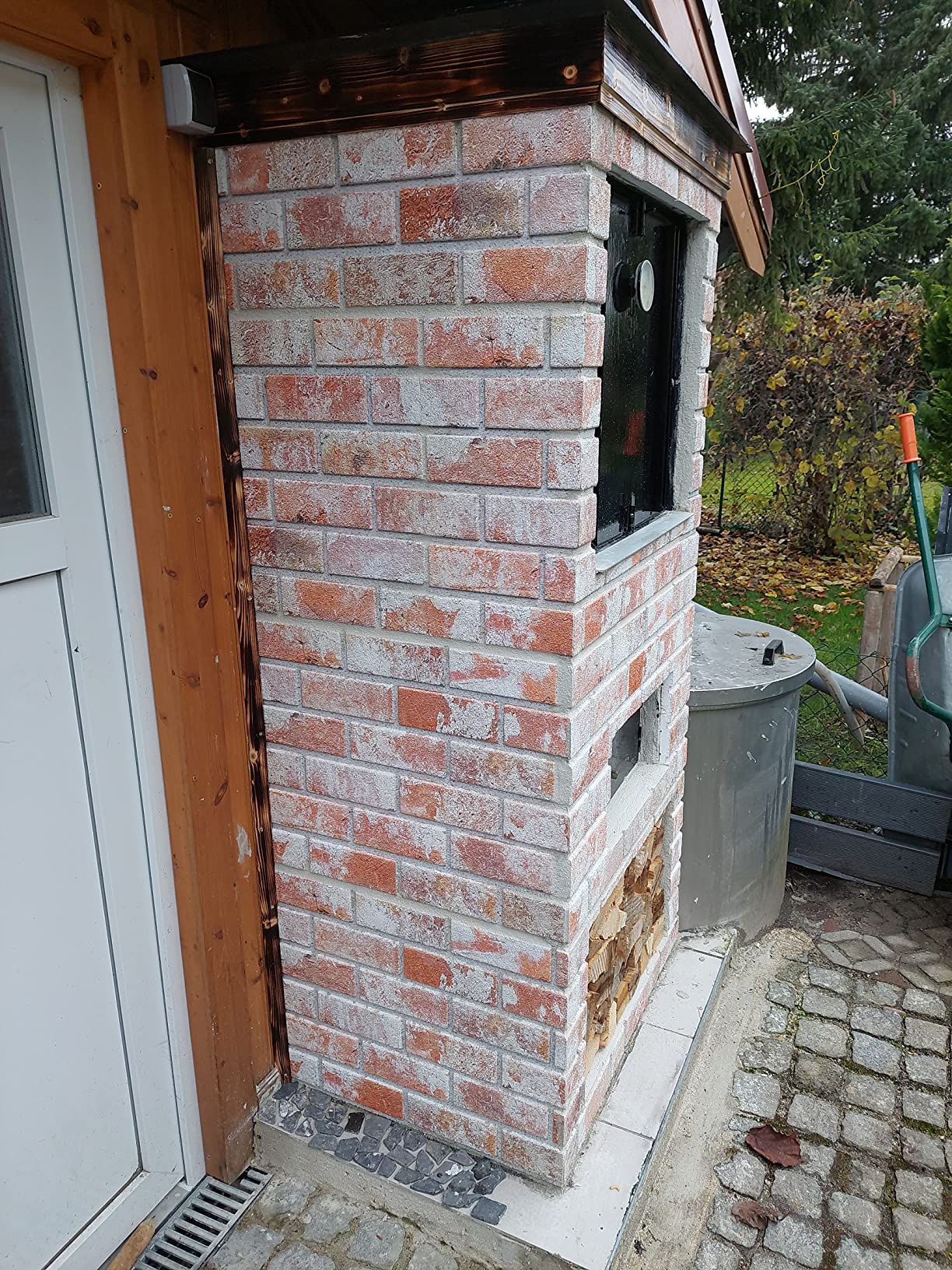 Stone House T-1913 3D Decorative Wall Panels, Brick Effect