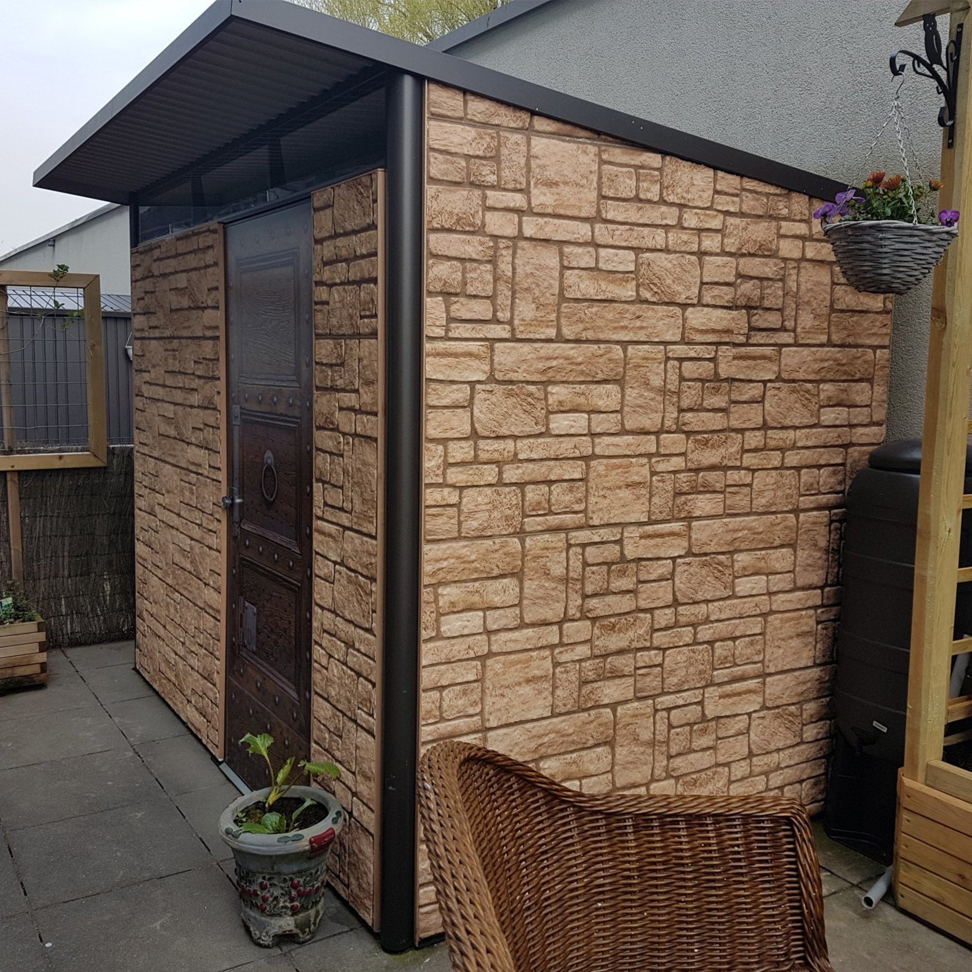 Ancient Traces K-03 3D Decorative Wall Panels, Mixed Stone Effect