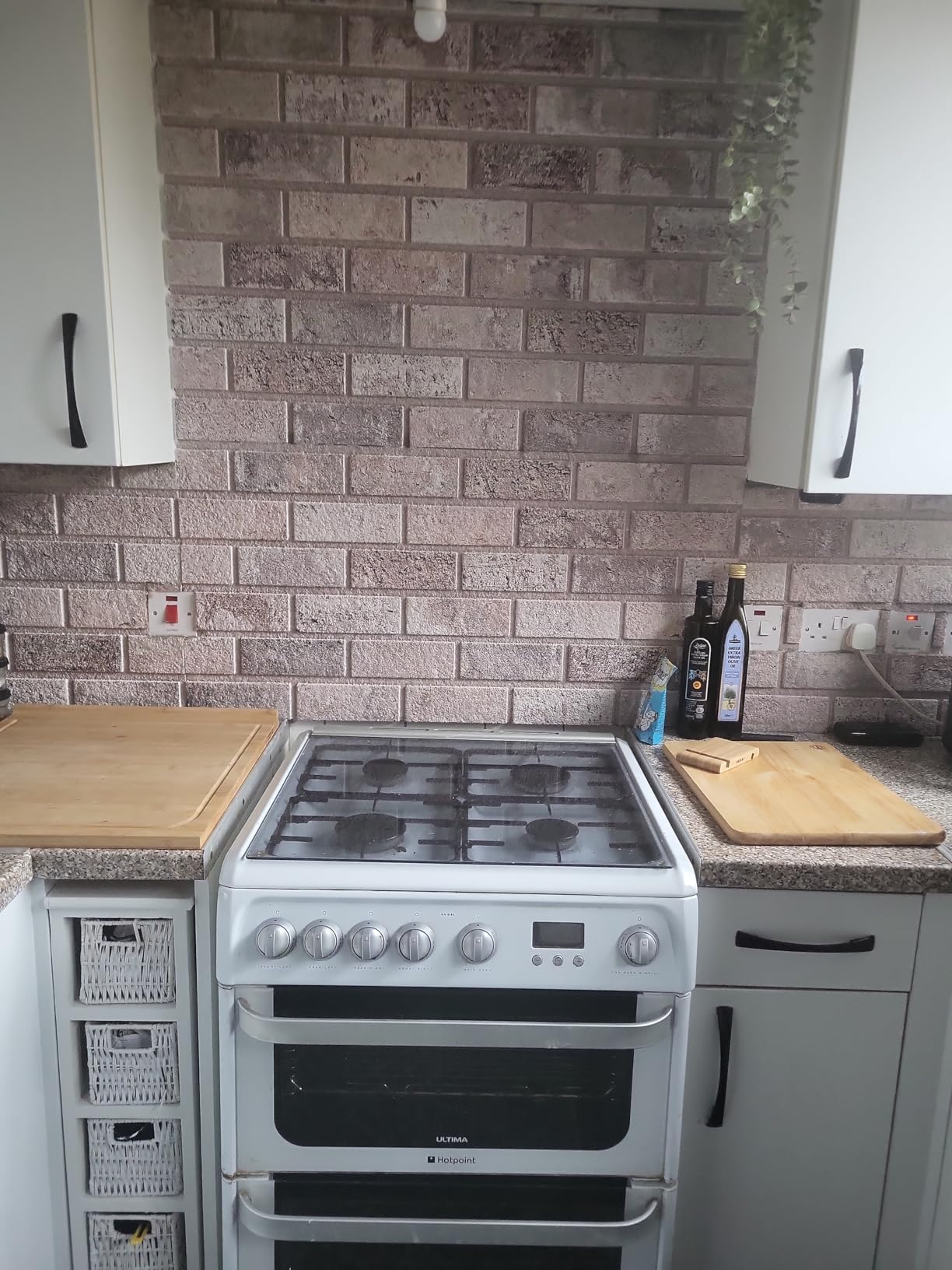 Beige Dream T-1902 3D Decorative Wall Panels, Brick Effect