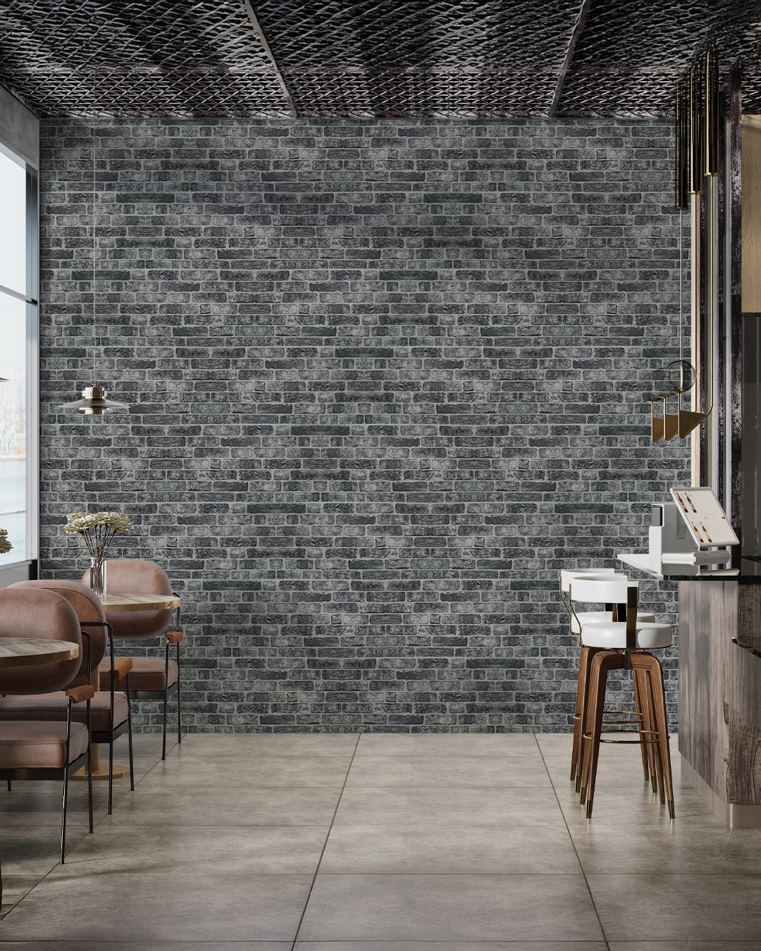 Old Town SL-1703 3D Decorative Wall Panels, Stone Effect