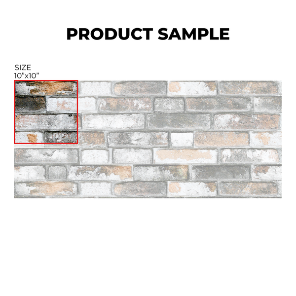 Product Sample 10"x10" Towards The Bridge Slim L-1804 3D Wall Panels