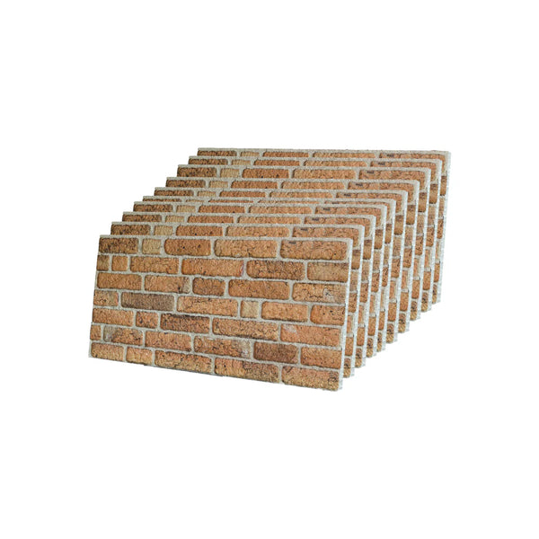 Outlet Telegraph Road SL-1812 Brick Wall Panels (10 Pieces)