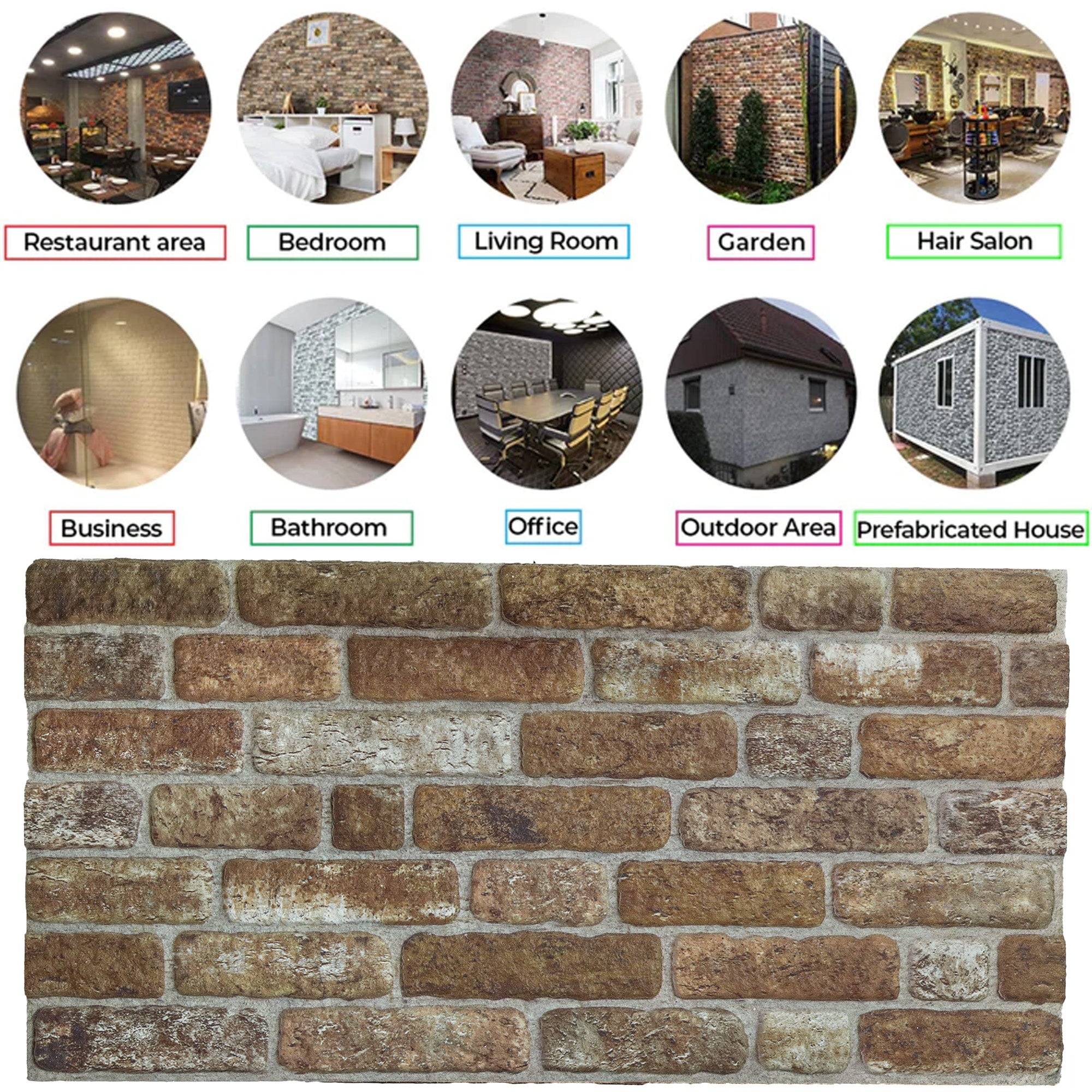 Old Castle Slim L-1907 3D Decorative Wall Panels