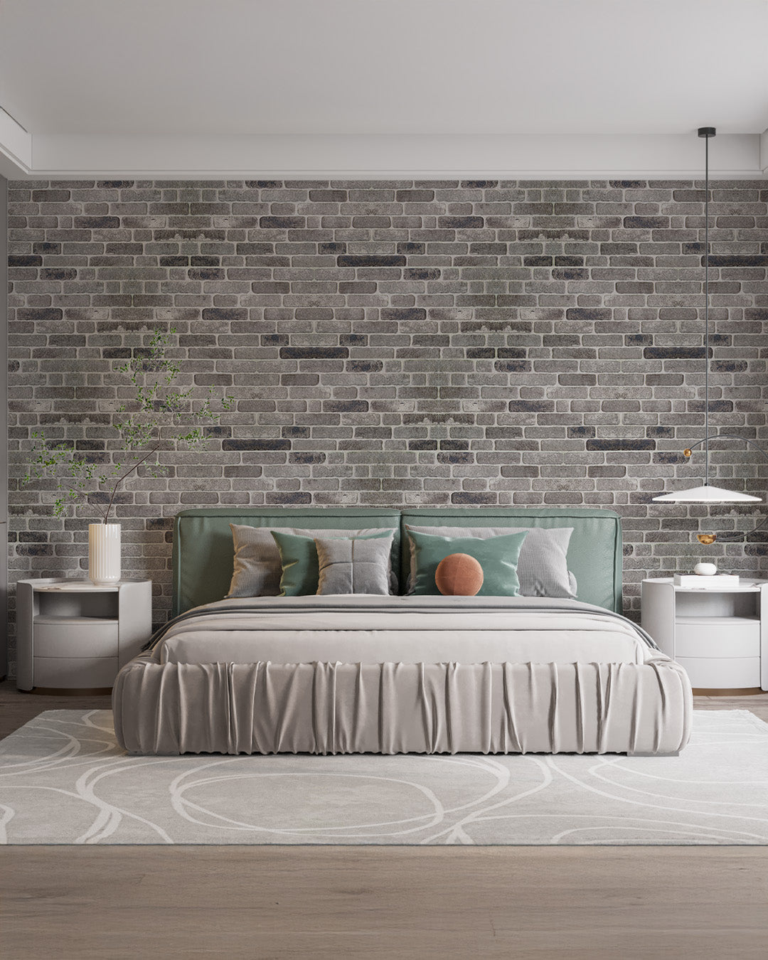 Path Of Gray SL-1926 3D Decorative Wall Panels, Stone Effect