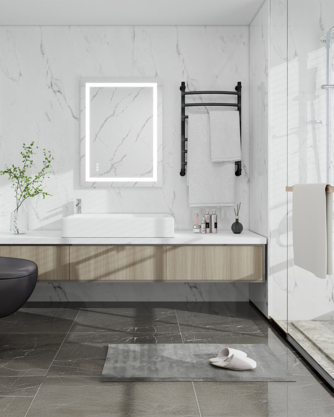 SPC Marble Lock Wall Panel