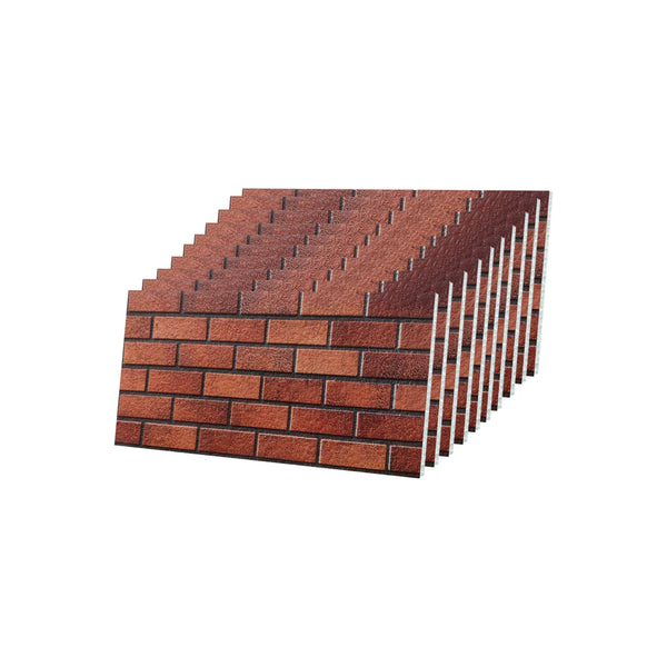 Outlet Oldbury T-1705 Brick Wall Panels (10 Pieces)