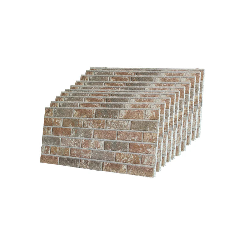 Outlet Mokka Royal T-1901 Brick Wall Panels (10 Pieces)