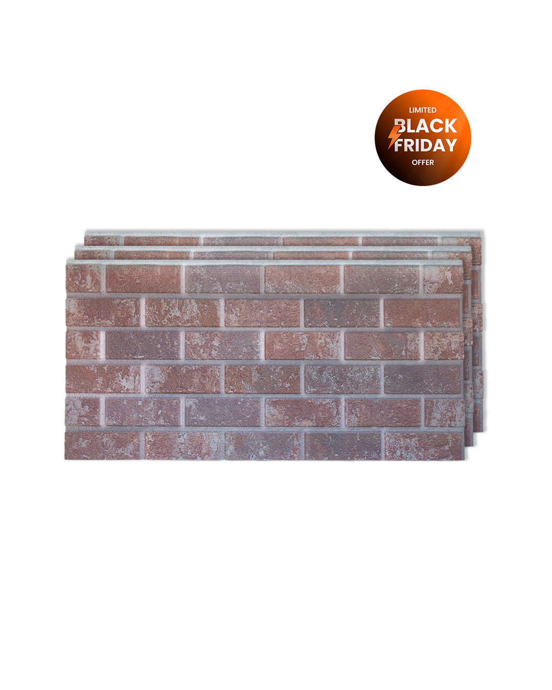 Mokka Royal T-1901 3D Decorative Wall Panels, Brick Effect
