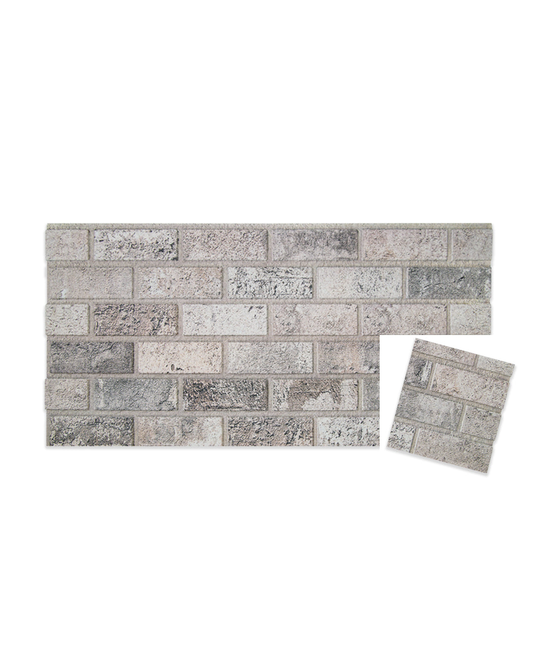 Beige Dream T-1902 | 3D Brick Effect Decorative Wall Panels, 20x40in | 3/10/20 Panel Options