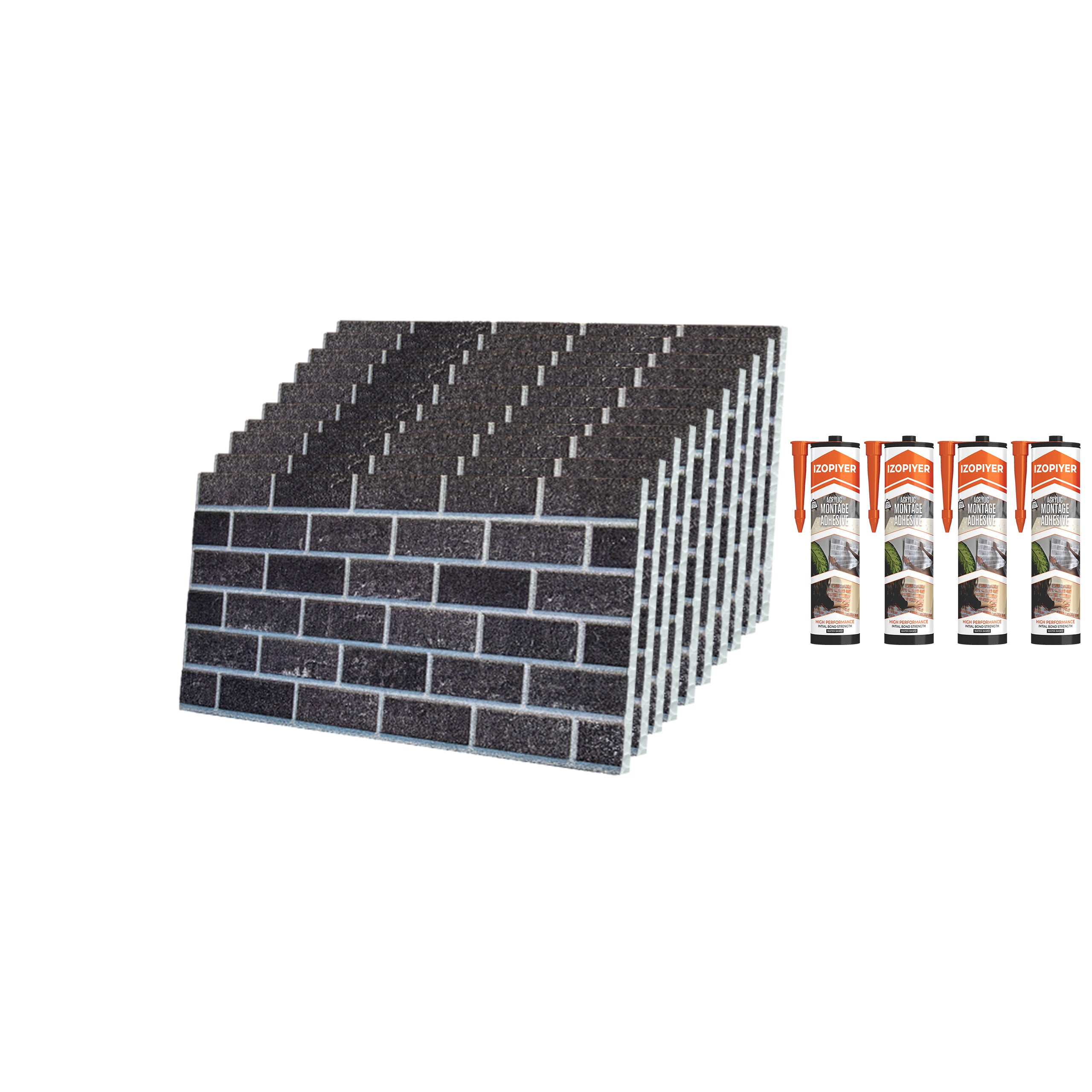 Ash Smoke T-1905 3D Decorative Wall Panels