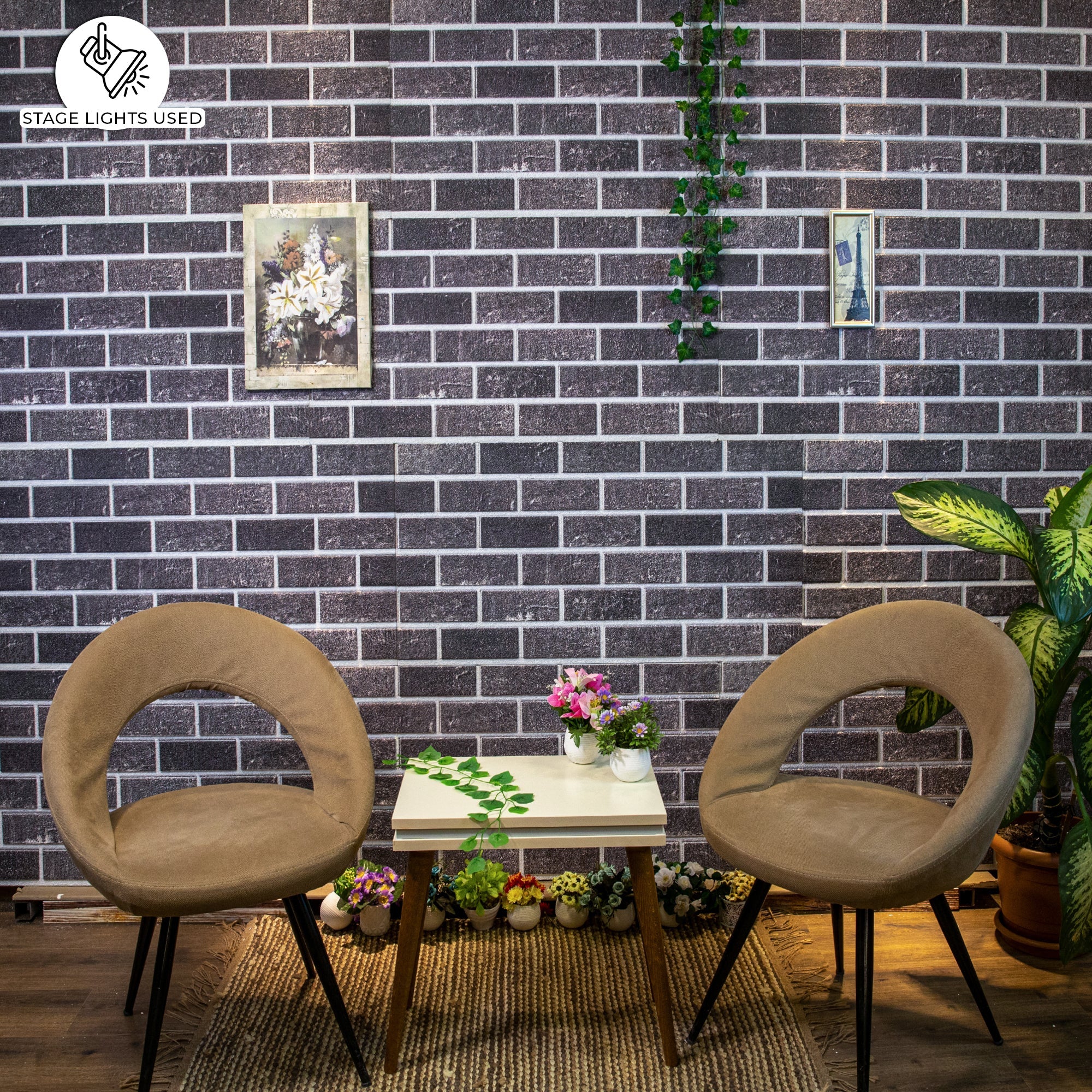 Ash Smoke T-1905 3D Decorative Wall Panels