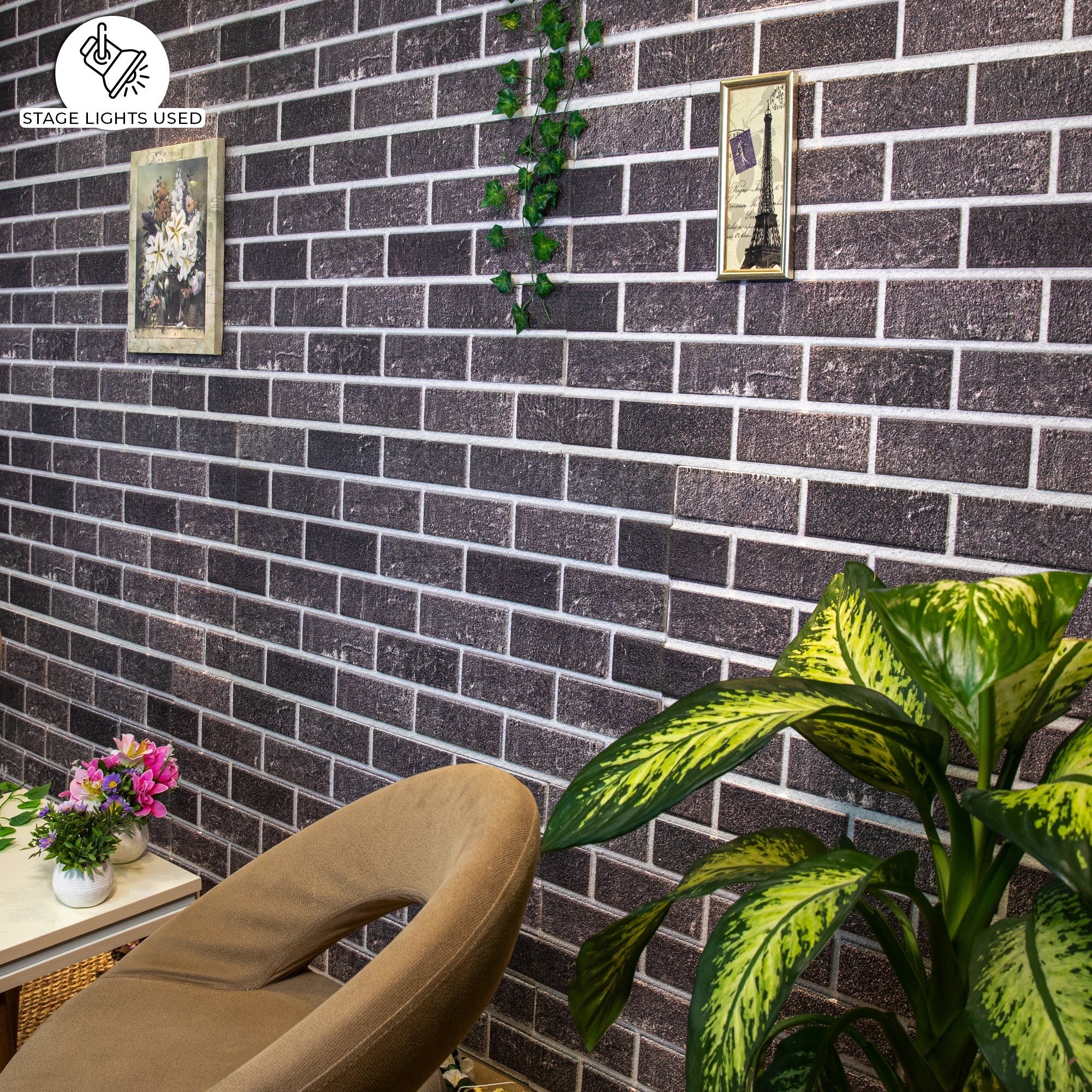 Ash Smoke T-1905 3D Decorative Wall Panels