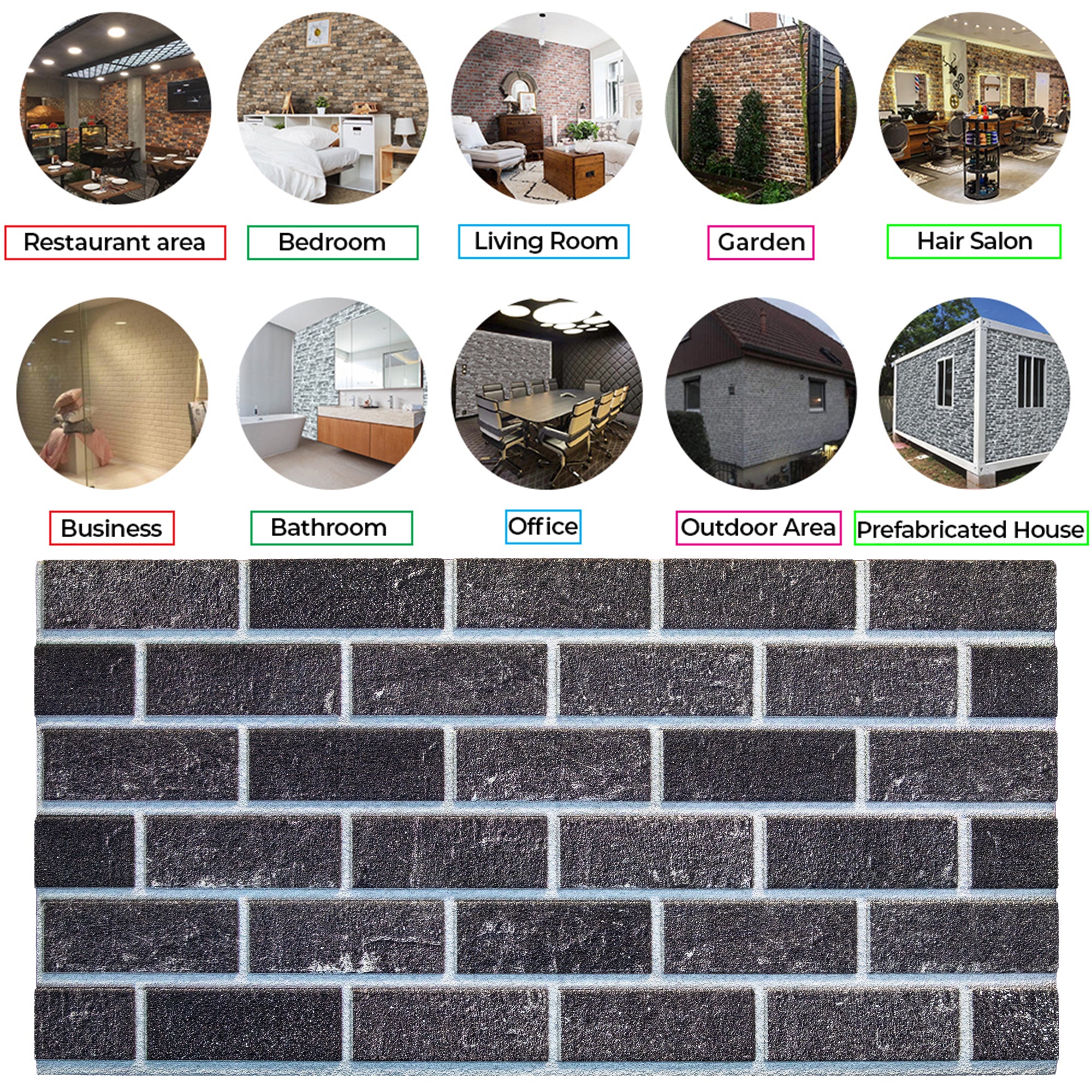 Ash Smoke T-1905 3D Decorative Wall Panels