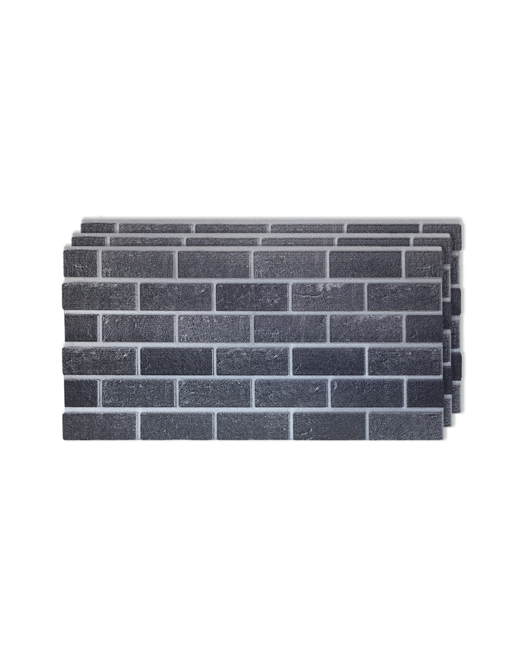 Ash Smoke T-1905 3D Decorative Wall Panels, Brick Effect