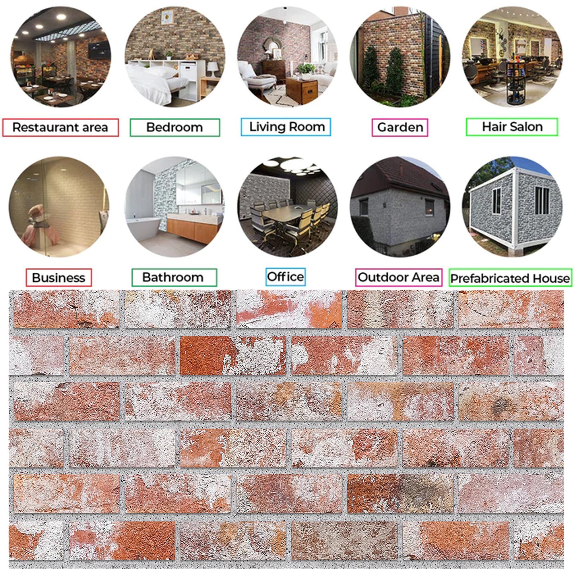 Stone House T-1913 3D Decorative Wall Panels