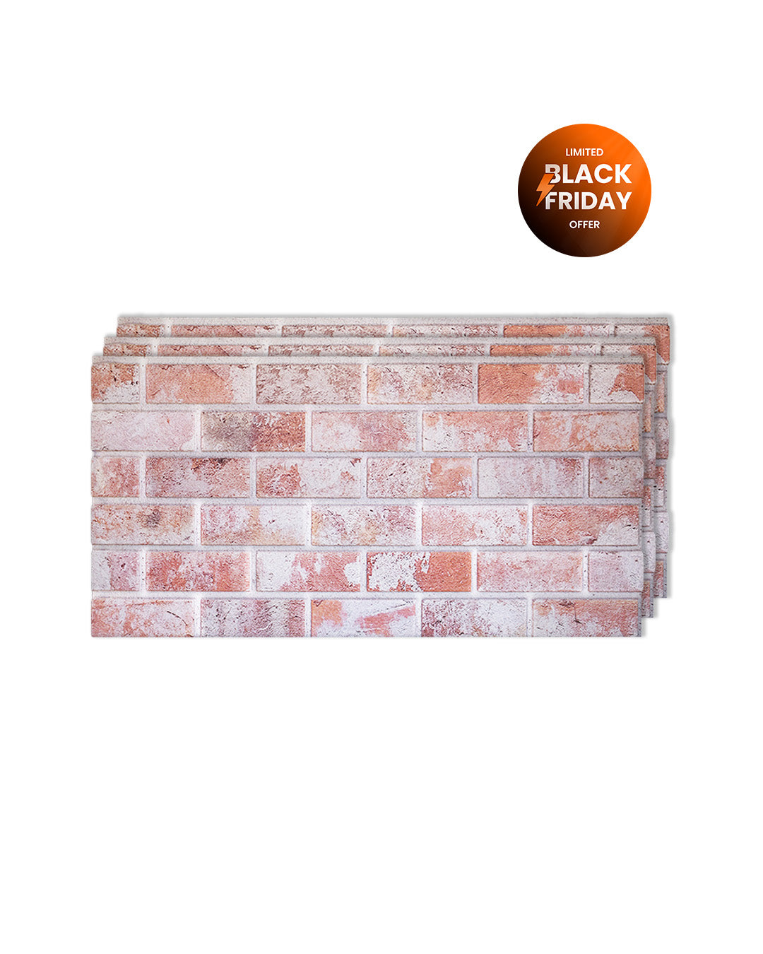 Stone House T-1913 3D Decorative Wall Panels, Brick Effect
