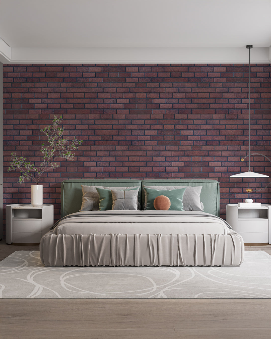 Oldbury T-1705 3D Decorative Wall Panels, Brick Effect