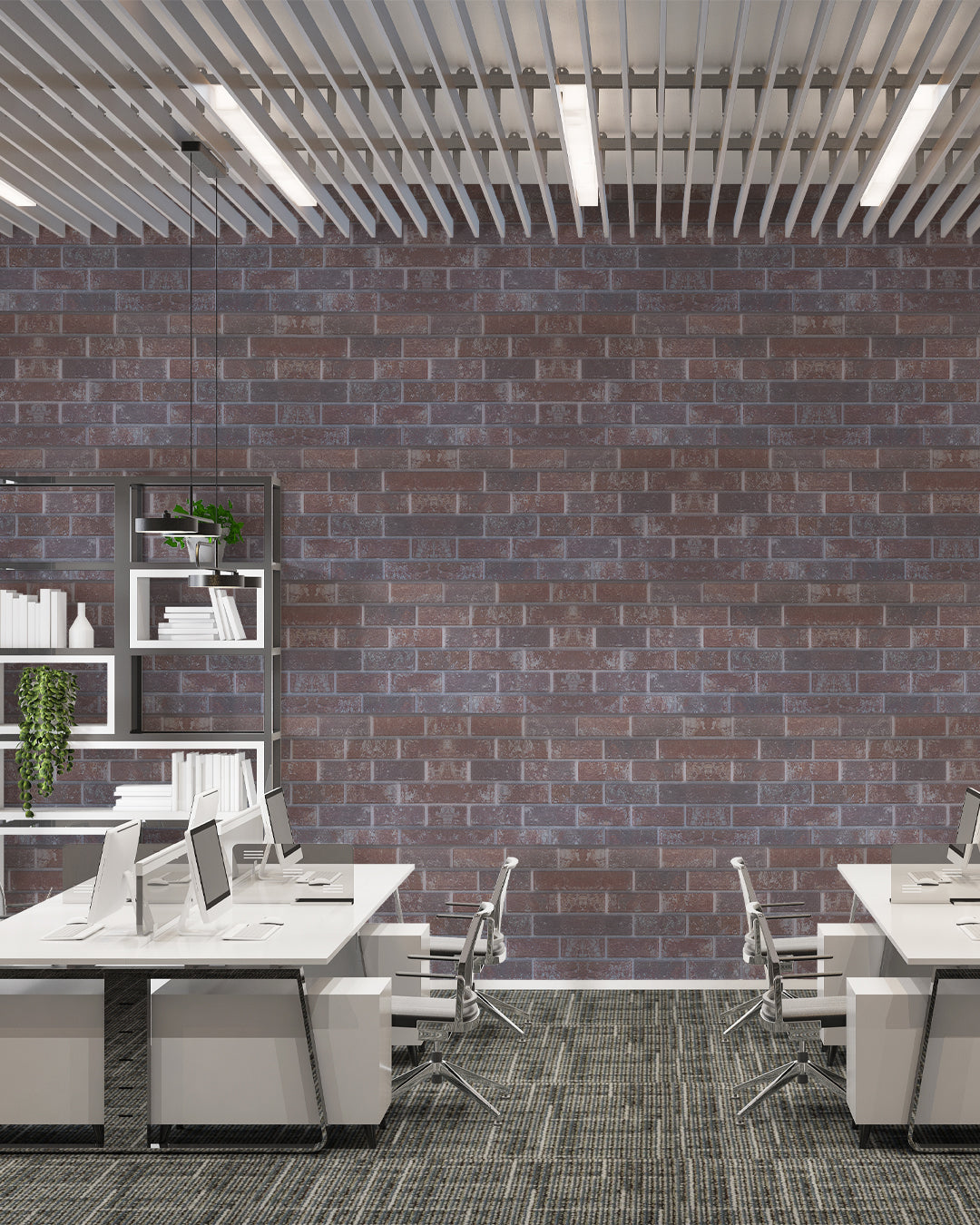 Mokka Royal T-1901 3D Decorative Wall Panels, Brick Effect