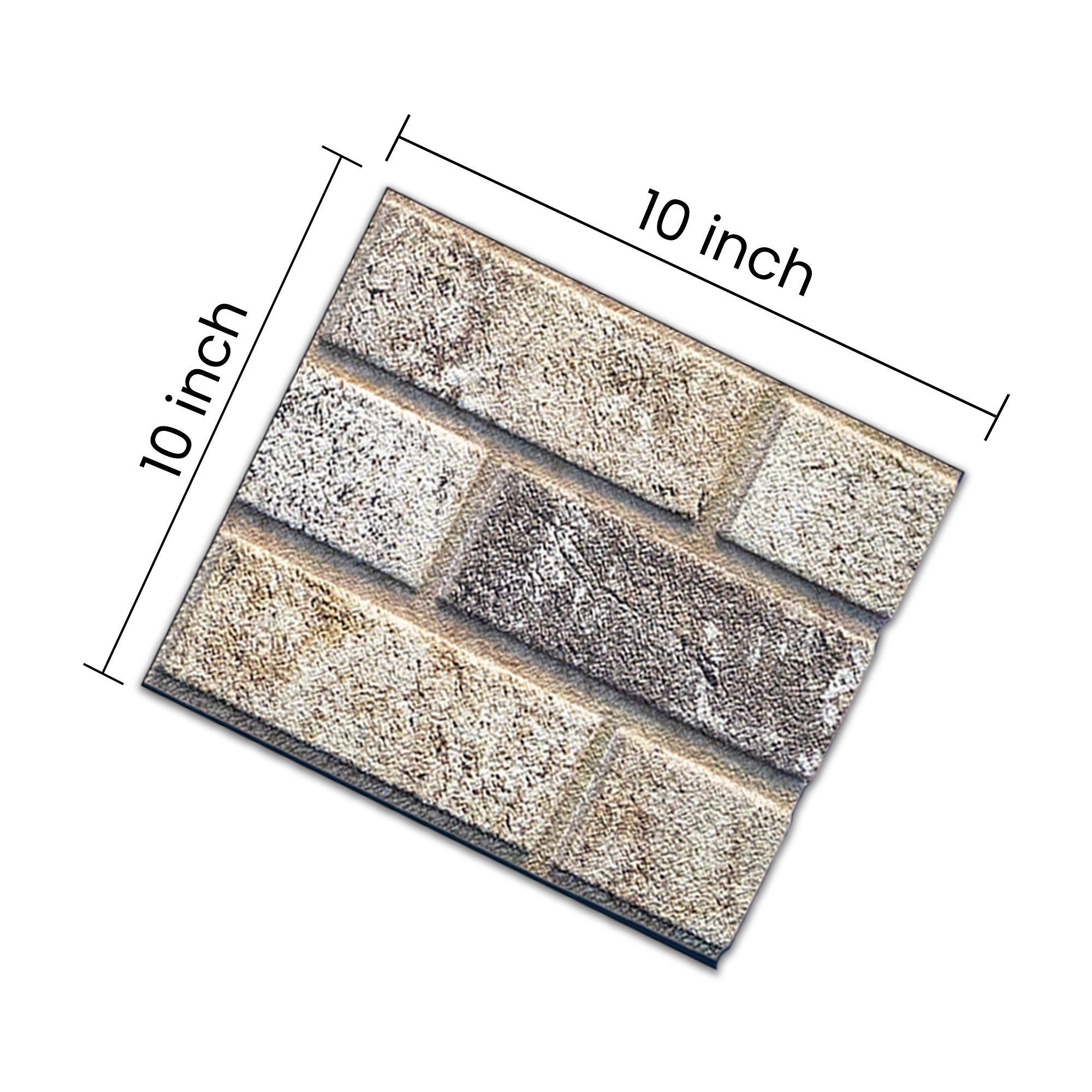 Product Sample 10"x10" Beige Dream T-1902 3D Wall Panels