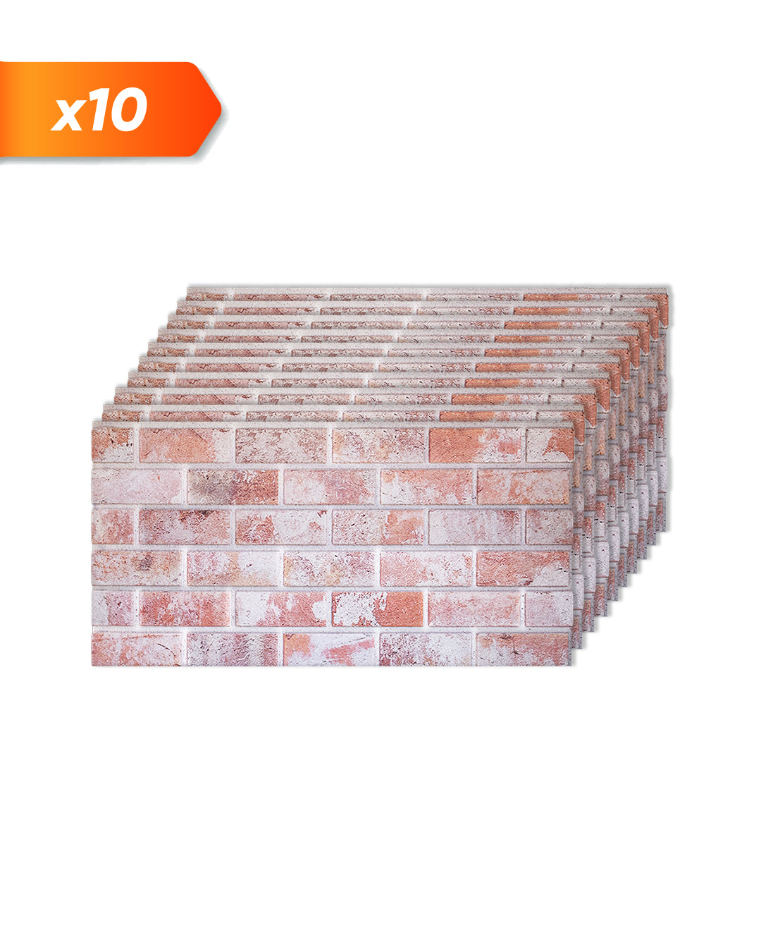 Stone House T-1913 3D Decorative Wall Panels, Brick Effect