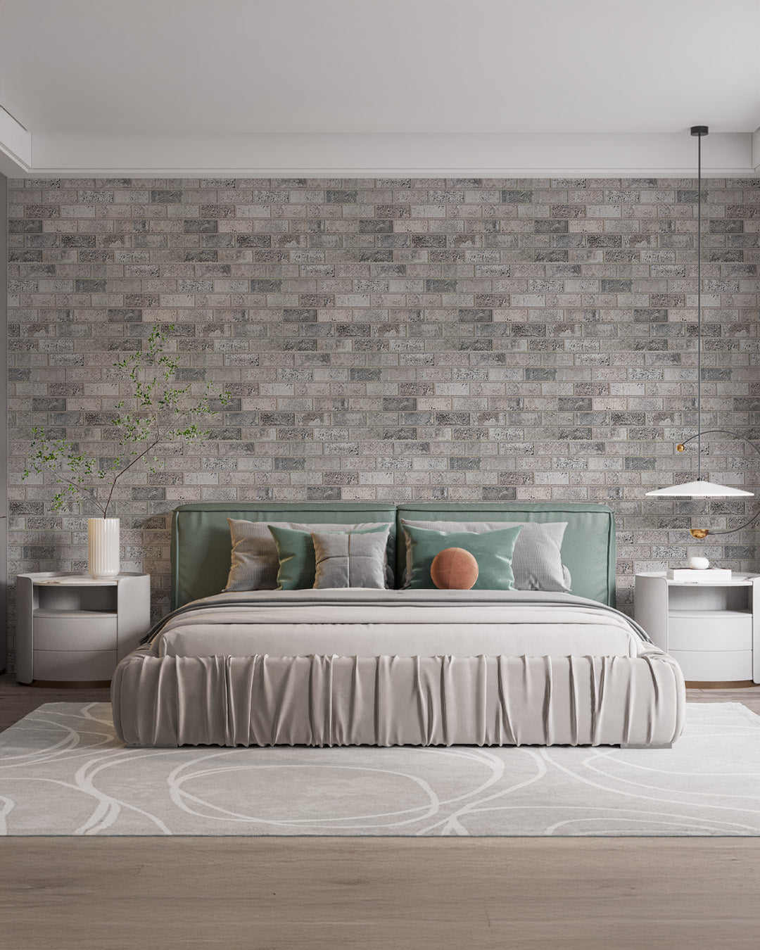 Beige Dream T-1902 3D Decorative Wall Panels, Brick Effect