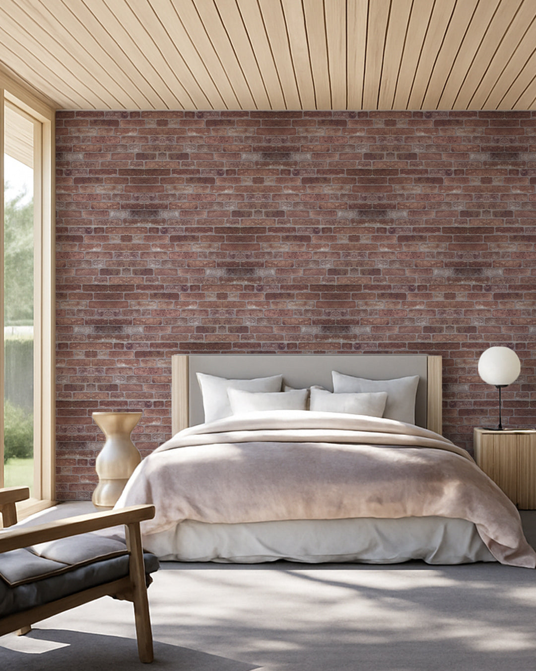 Old Castle SL-1907 | 3D Brick Effect Decorative Wall Panels, 20x40in | 3/10/20 Panel Options