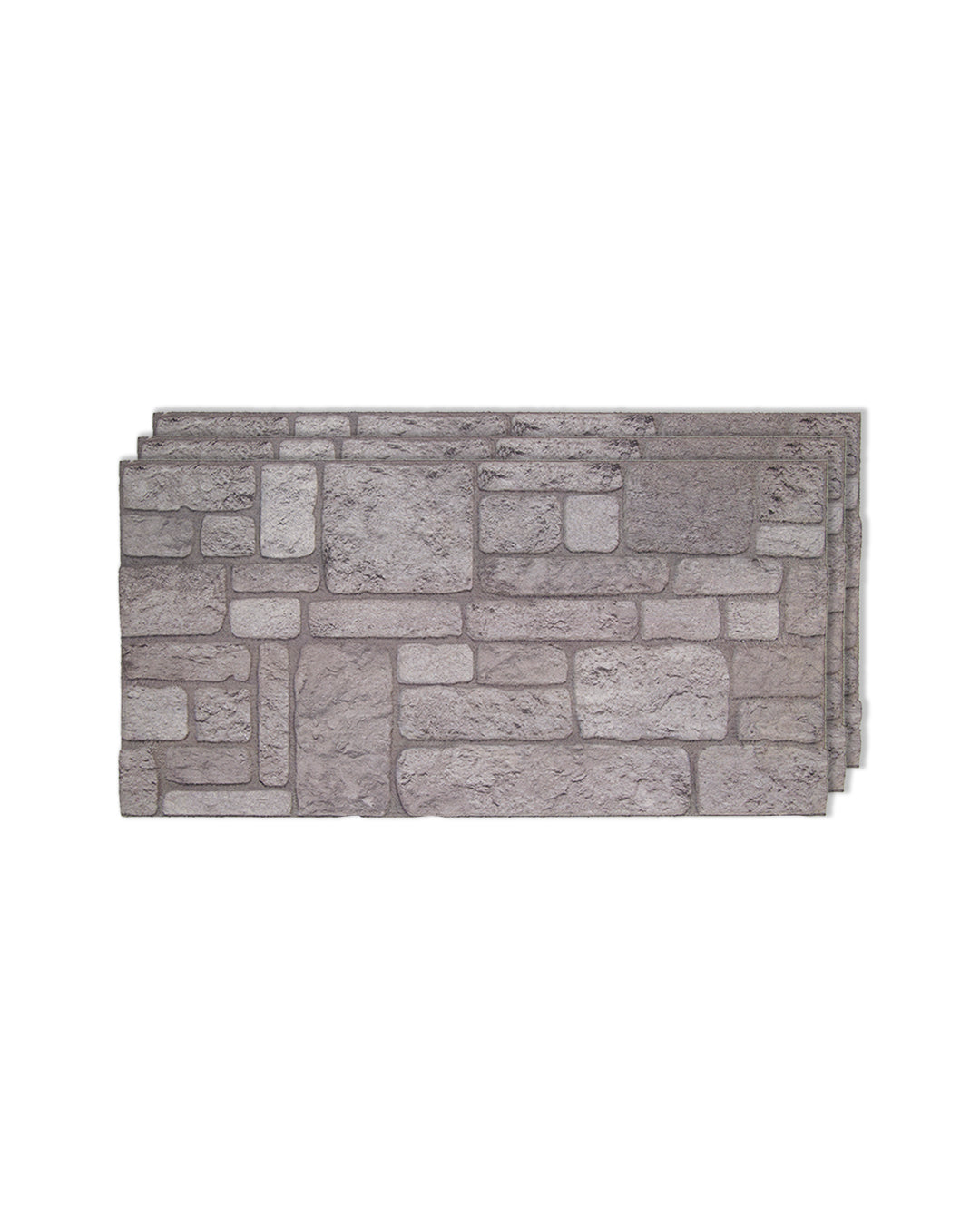 Backyard K-04 | 3D Stone Effect Decorative Wall Panels, 20x40in | 3/10/20 Panel Options