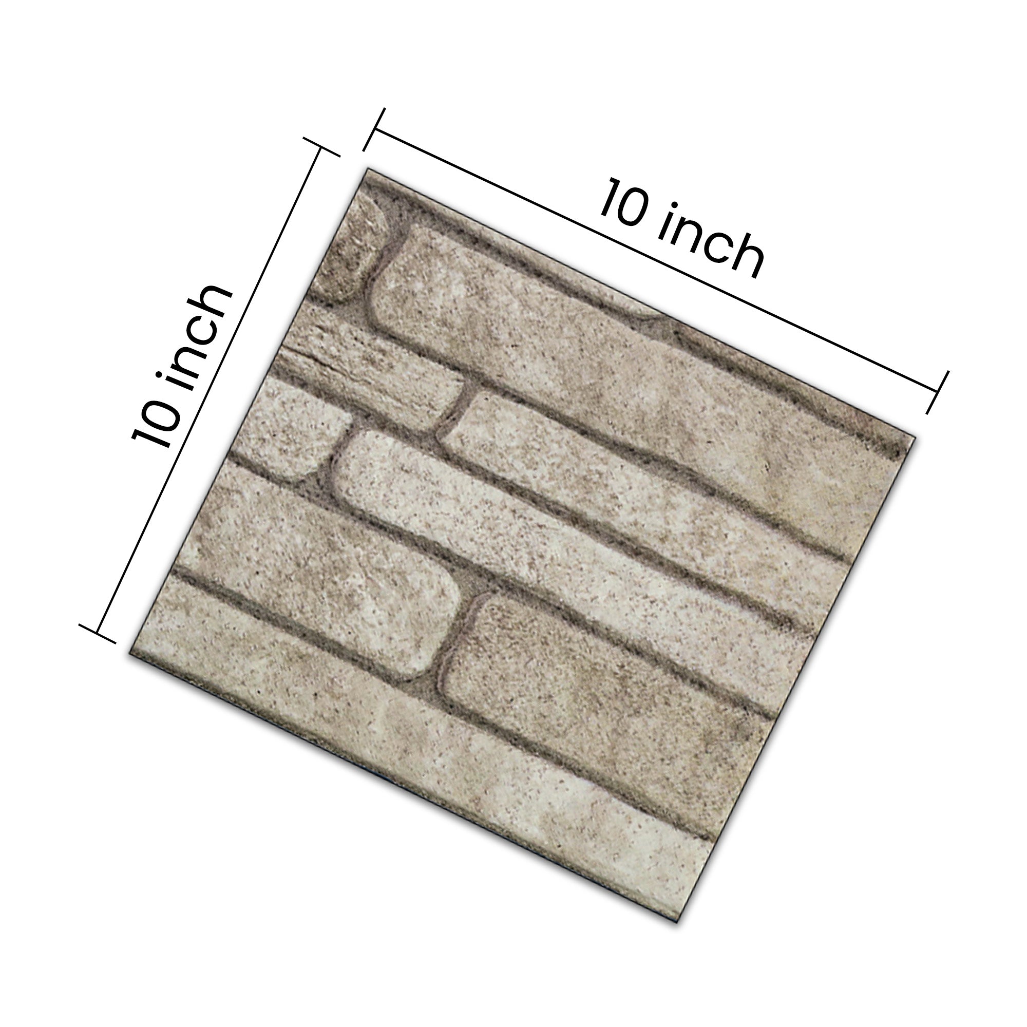 Product Sample 10"x10" Cream Dream N-04 3D Decorative Wall Panels