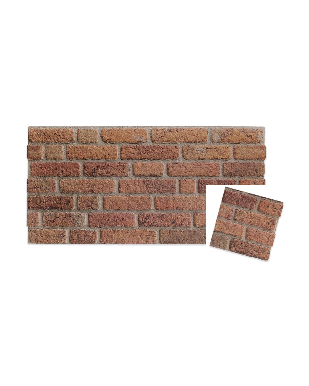Telegraph Road SL-1812 | 3D Brick Effect Decorative Wall Panels, 20x40in | 3/10/20 Panel Options