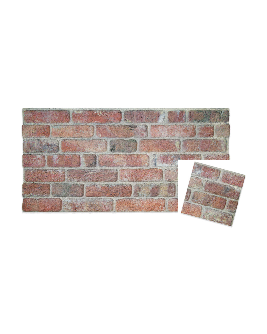 Stone Bridge SL-1902 | 3D Brick Effect Decorative Wall Panels, 20x40in | 3/10/20 Panel Options