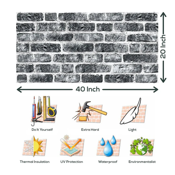 Brick Panel SP-0041 (Pack Of 10).