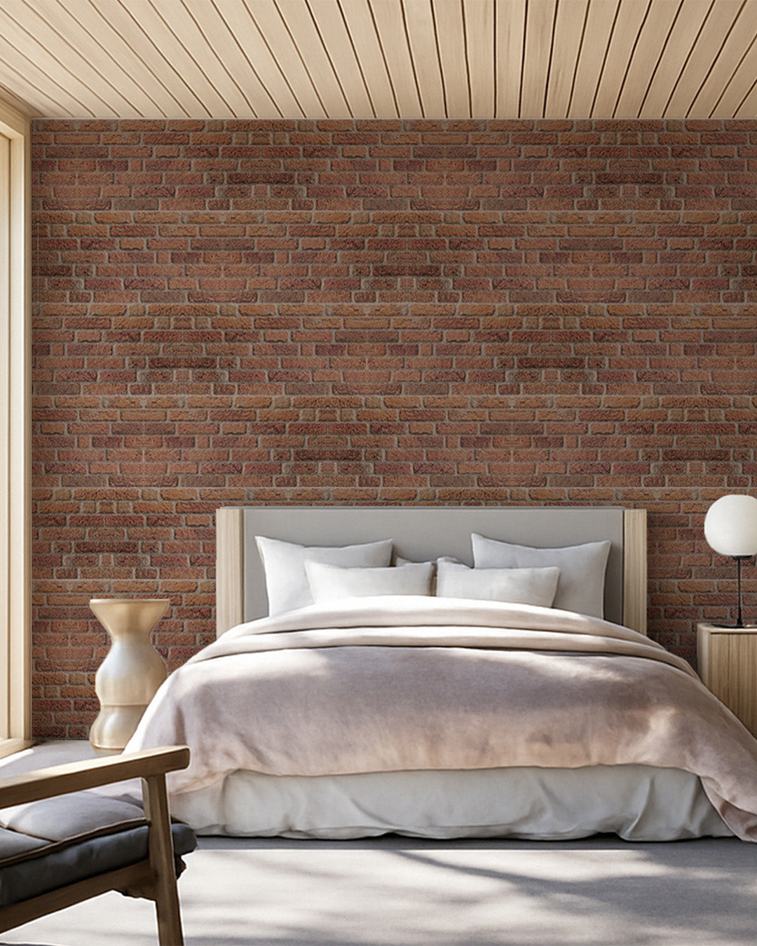 Telegraph Road SL-1812 | 3D Brick Effect Decorative Wall Panels, 20x40in | 3/10/20 Panel Options